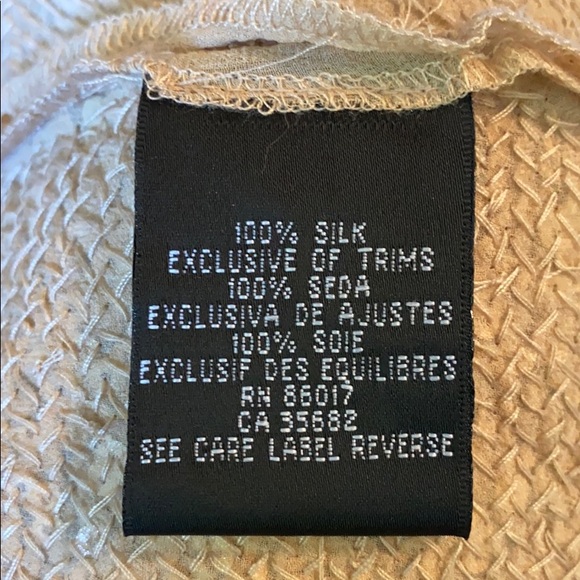 ✨bebe - Matte Sequine and Chiffon Top - Medium - Picture 10 of 11